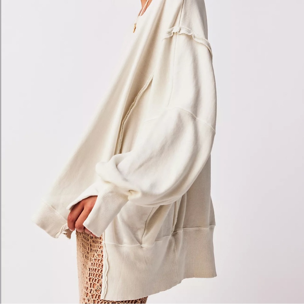 NEW! Free People Camden Sweatshirt - Picture 3 of 8